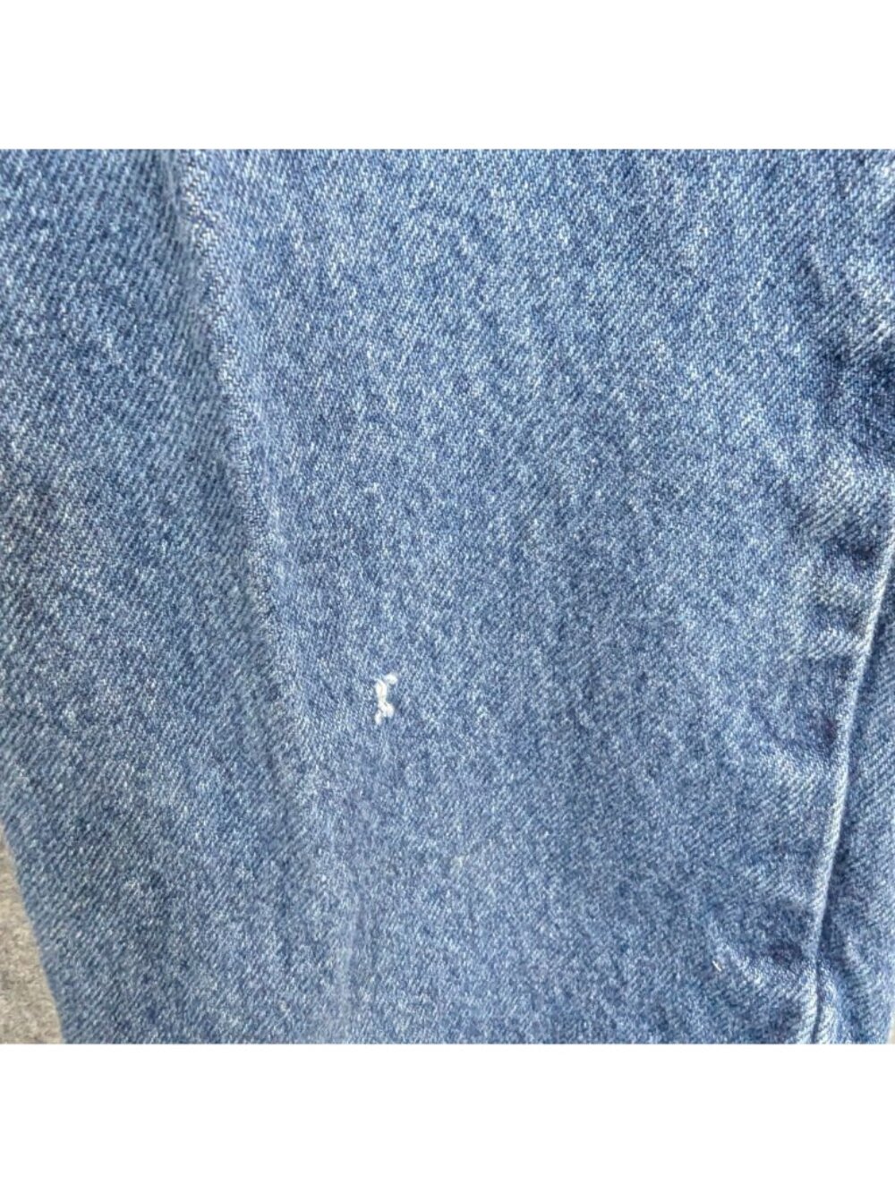 Carhartt Mens Size 36 x 34 Jeans Blue Straight Leg Denim Vintage Style Workwear - Picture 5 of 10